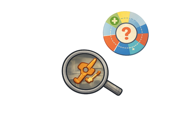 Find clues illustration