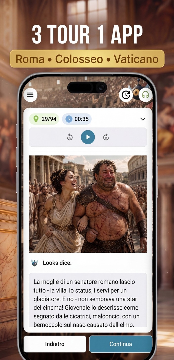 3 percorsi, 1 app