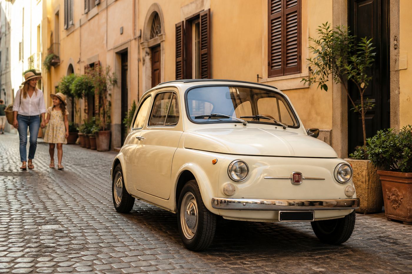 Come muoversi a Roma con i bambini: metro, autobus e la leggendaria Fiat 500